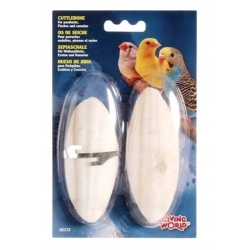 LIVING WORLD S SEPIA WAPNO MINERAŁY 11CM 2 sztuki